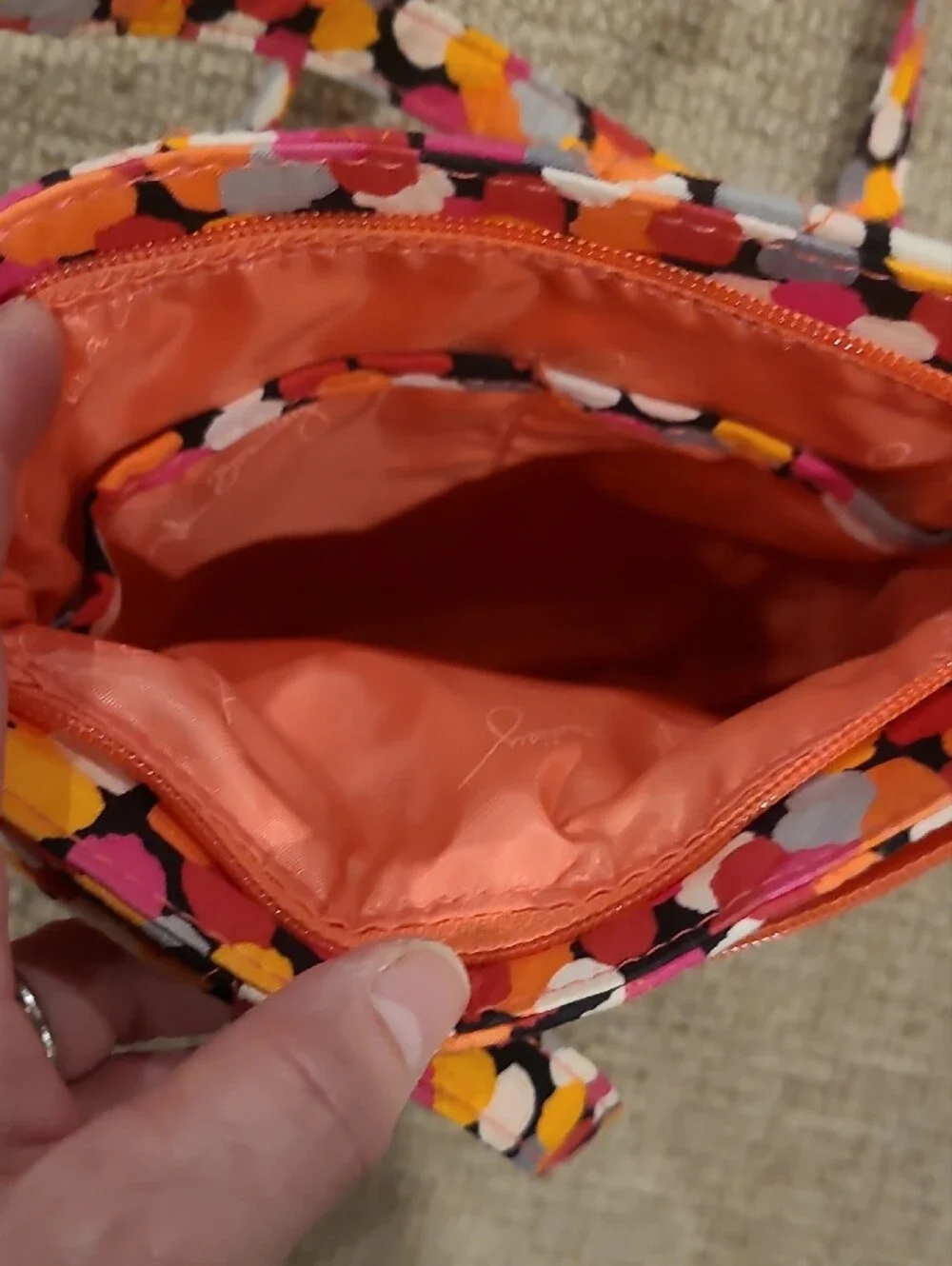 Vera Bradley Multi-Color Dot Crossbody Bag